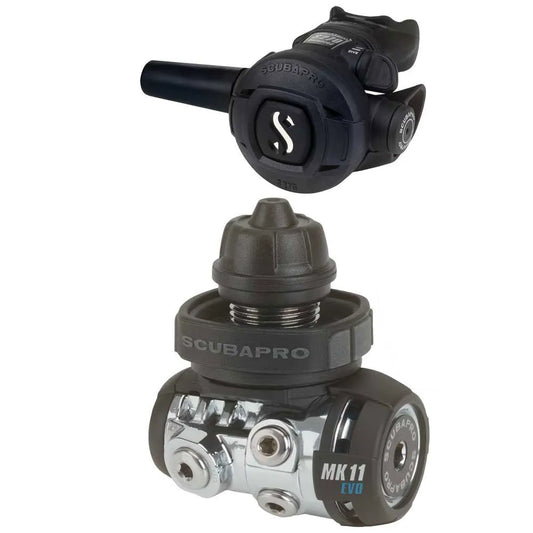 Scubapro MK11 Evo S270 DIN diving regulator set