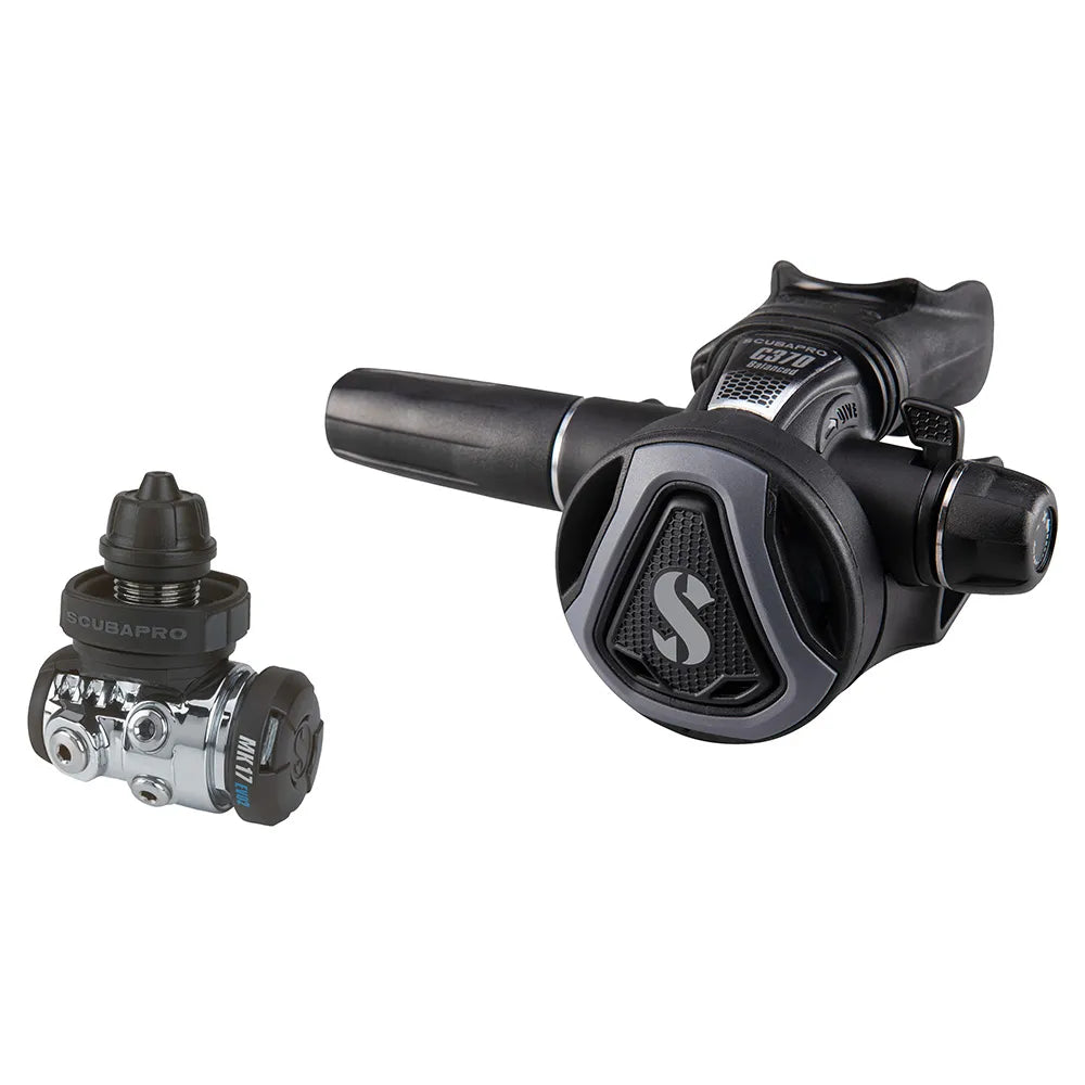 Scubapro MK17 Evo2 DIN C370 diving regulator set
