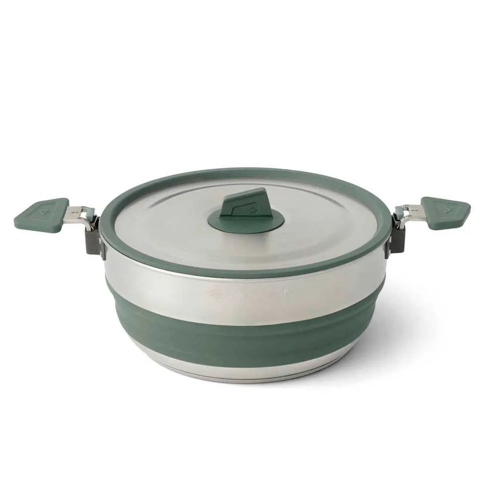 Sea to summit stainless steel Detour folding pot 3L
