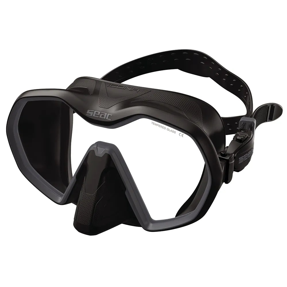 SEAC Icona Black diving mask