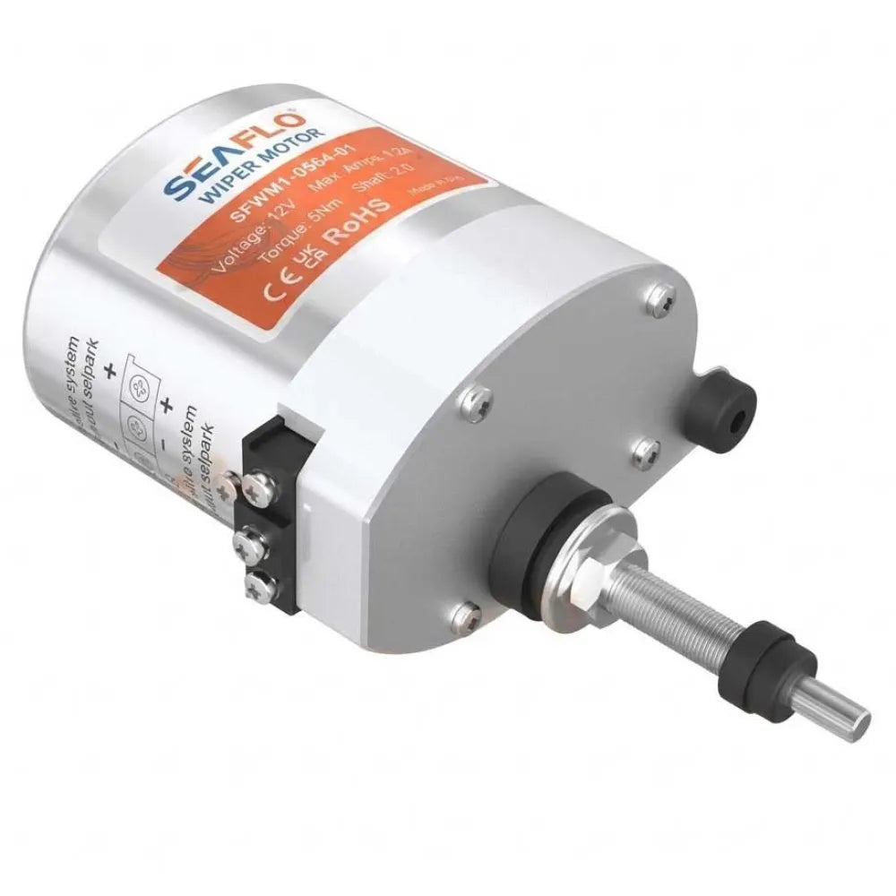 Seaflo 5NM windshield wiper motor 64 mm 12V