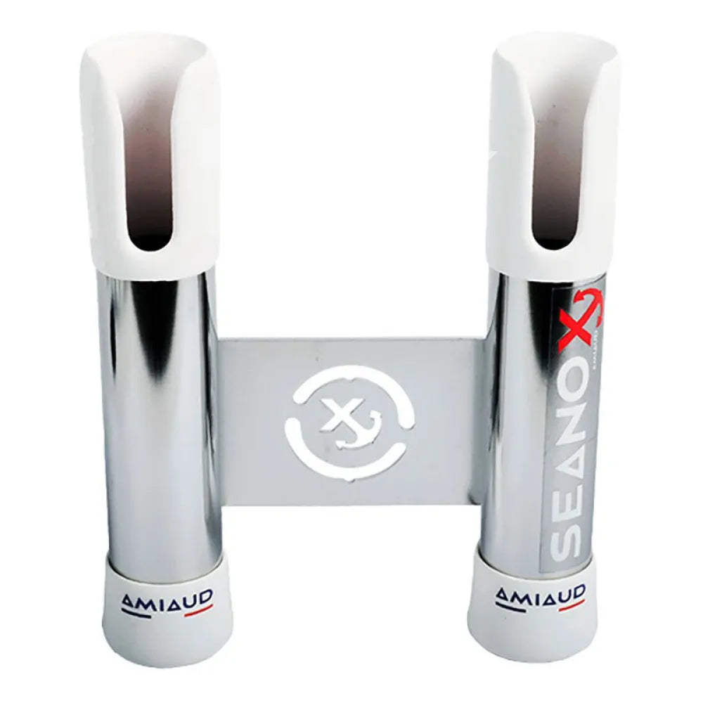 Seanox stainless steel Open gunwale rod holder for 2 rods