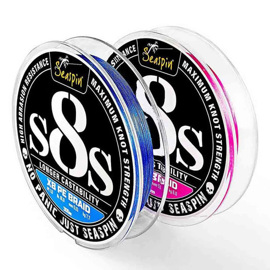 Seaspin S8S X8 braided line 300 m