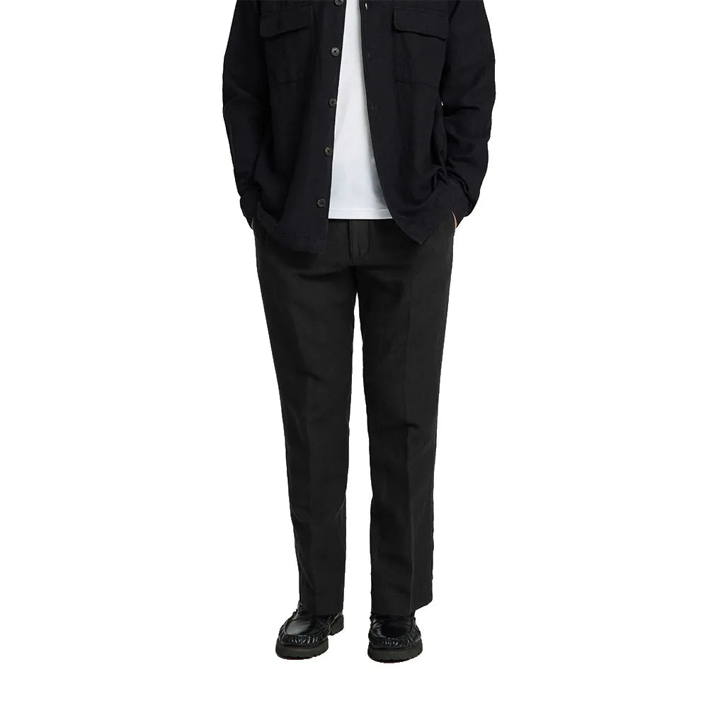 Selected 196 Leroy Linen Straight Fit pants