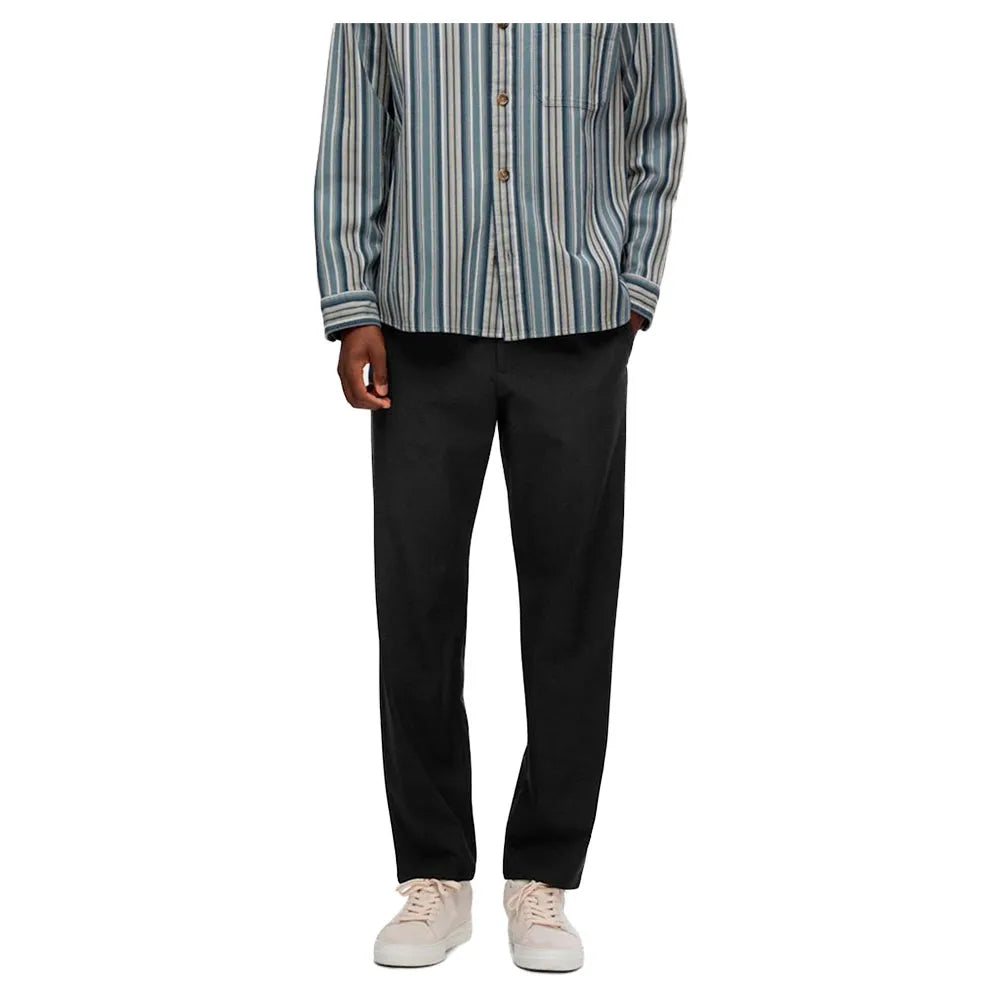 Selected 196 Robert String Straight Fit pants