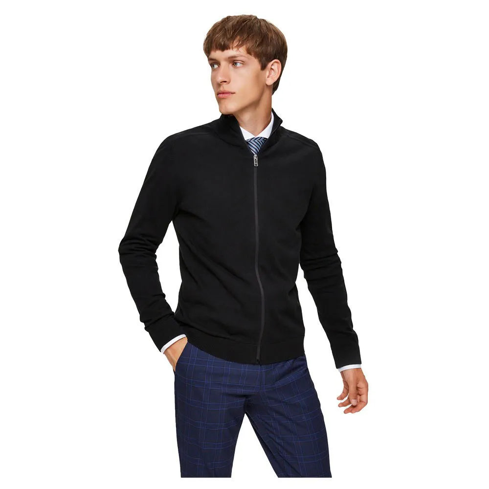 Selected Berg full zip sweater
