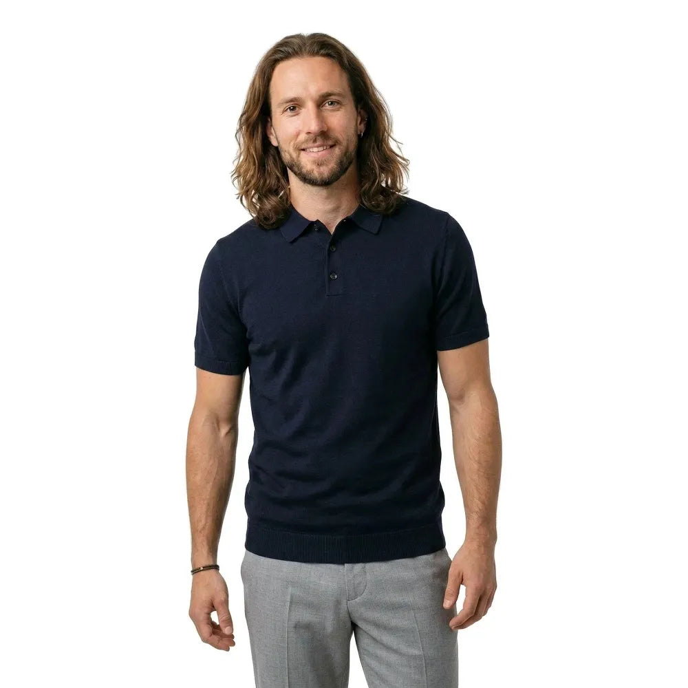 Selected Berg short sleeve polo