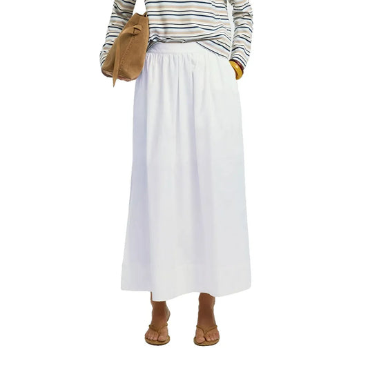 Selected Blair Ankle Slit High Waist Midi Skirt