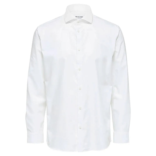 Selected Ethan Cut Away Slim long sleeve shirt