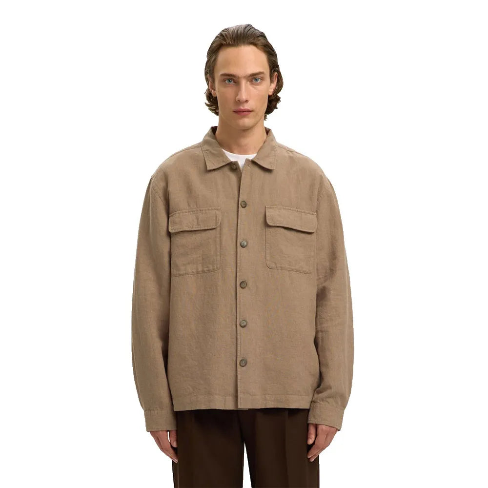 Selected Leroy Linen Blend overshirt