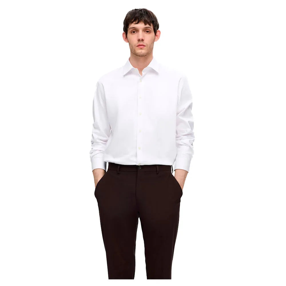 Selected Performance Slim Fit long sleeve shirt