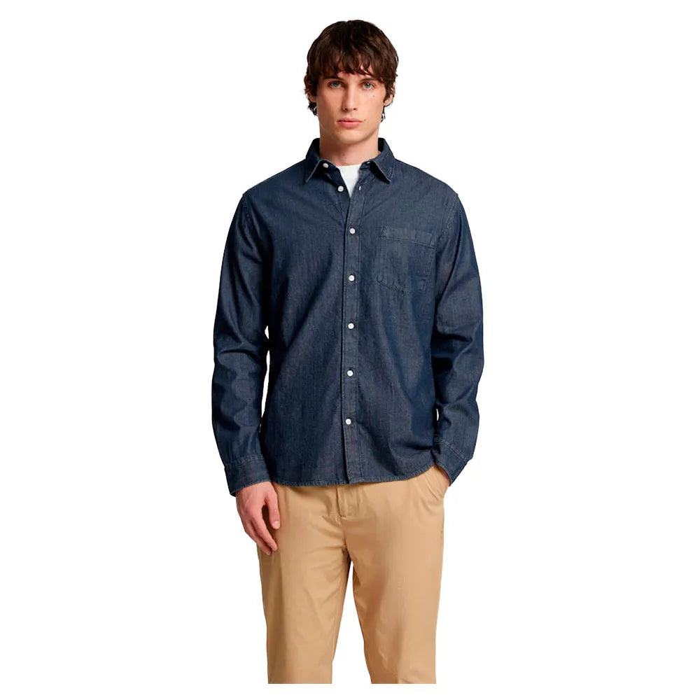 Selected Regcarlo Denim long sleeve shirt