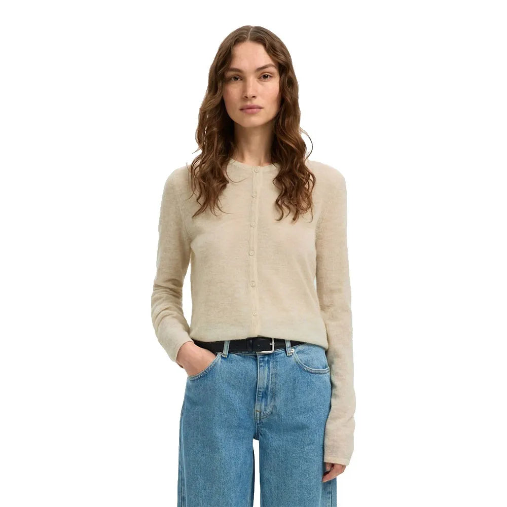 Selected Shirley Knit O-Neck cardigan