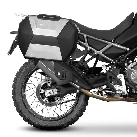 Shad CFMoto 450MT 2023 side cases fitting