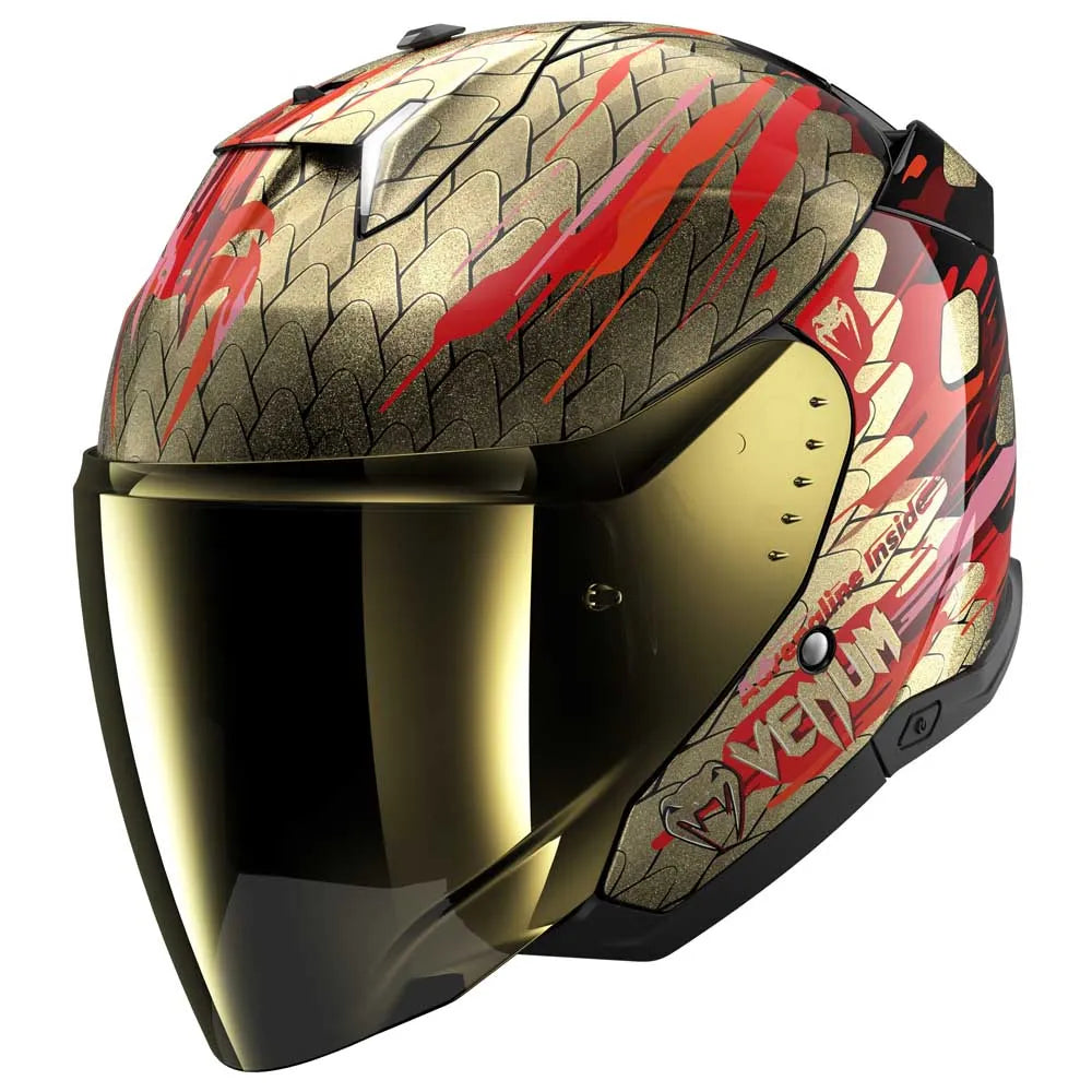 Shark Skwal i3 Jet Venum open face helmet