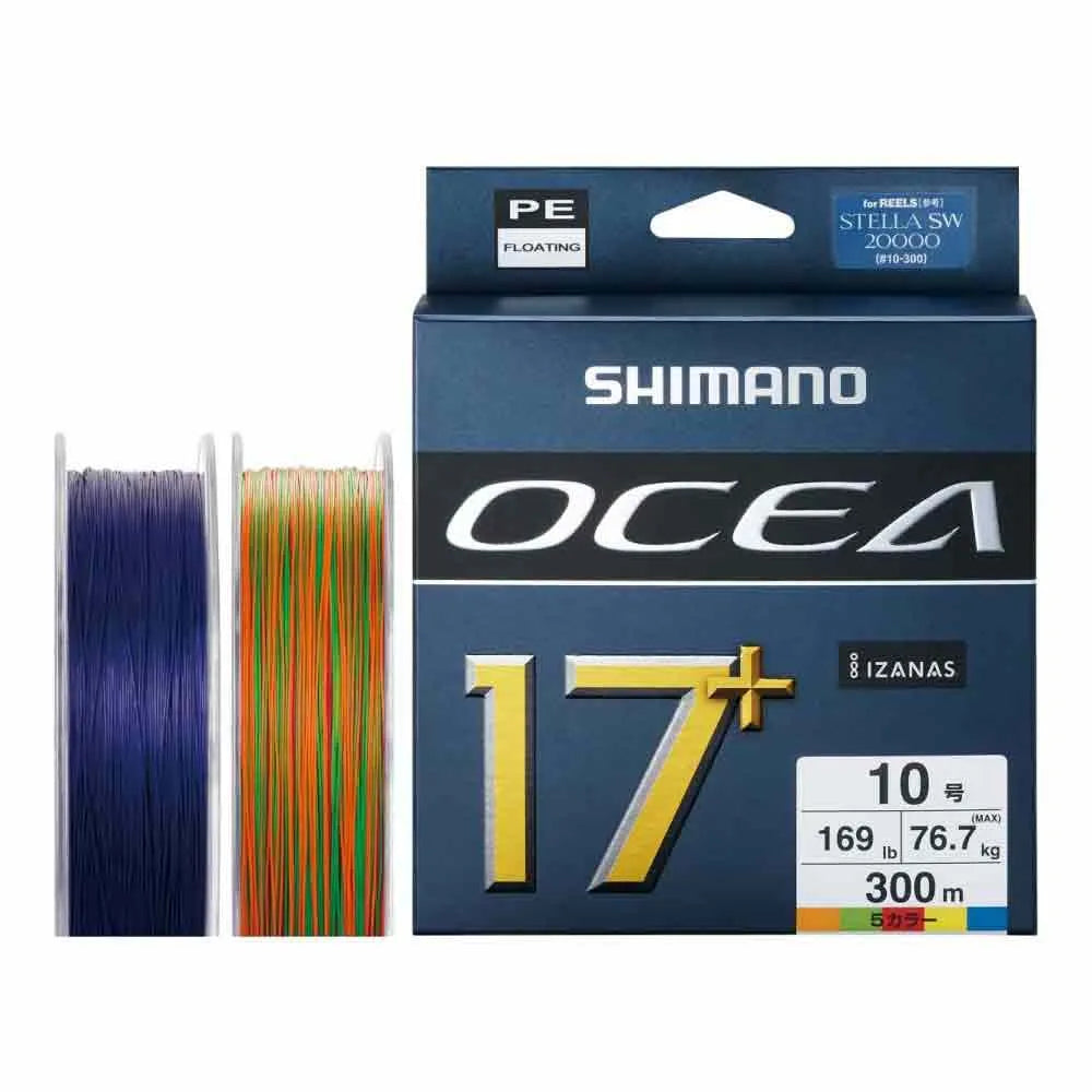 Shimano fishing Ocea 17 Plus braided line 300 m