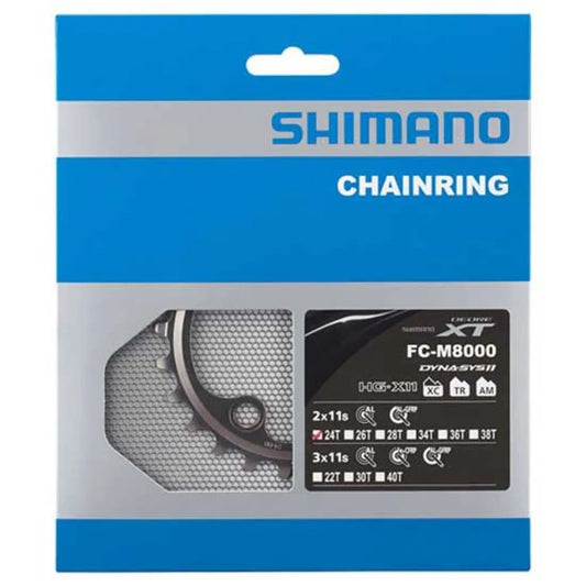 Shimano M8000 24t 64 BCD chainring