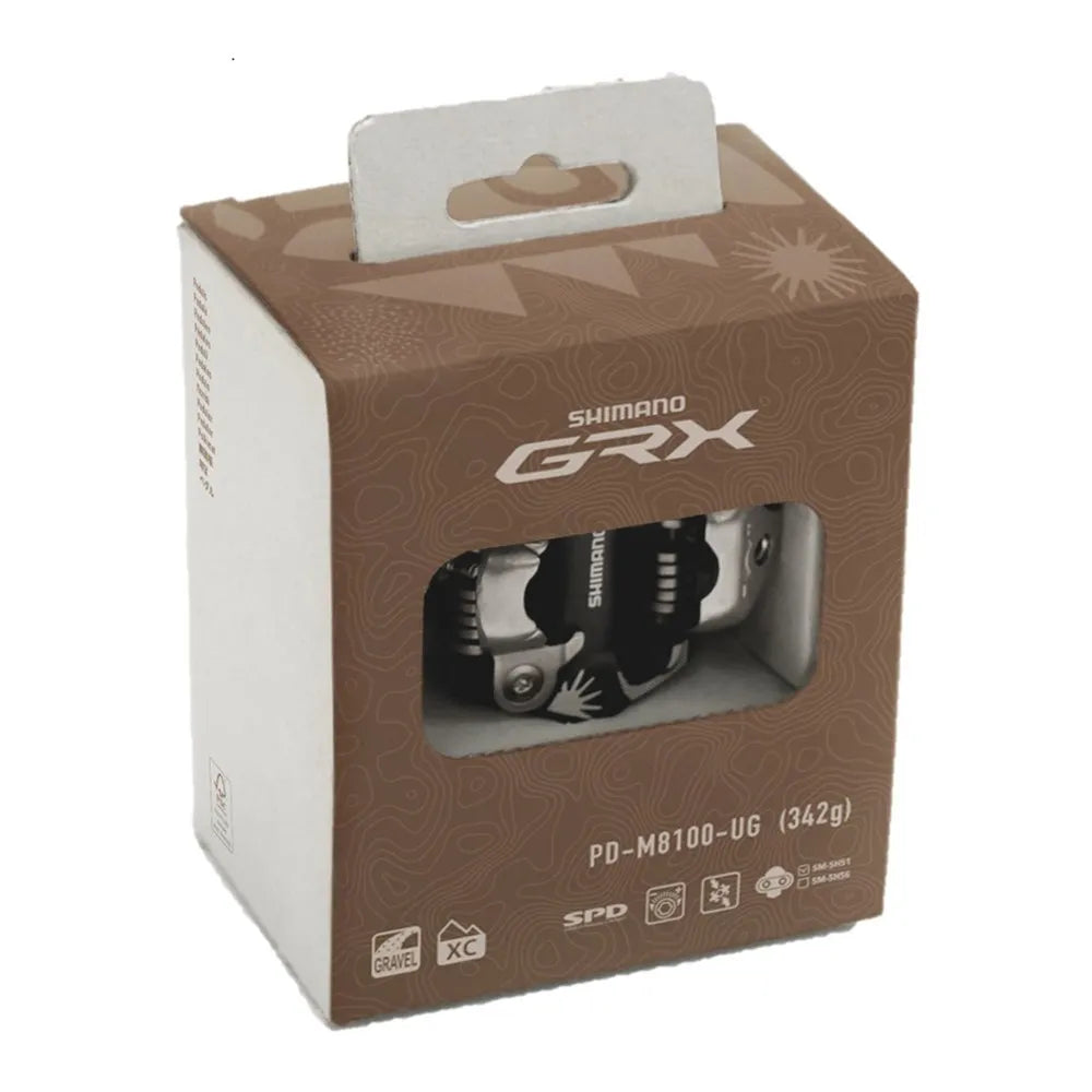 Shimano M8100-UG SPD GRX pedals