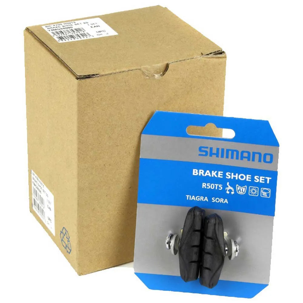 Shimano R50T5 complete rim brake pads 5 pairs
