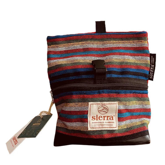 Sierra climbing Franken Bucket Nahuas Recycled chalk bag