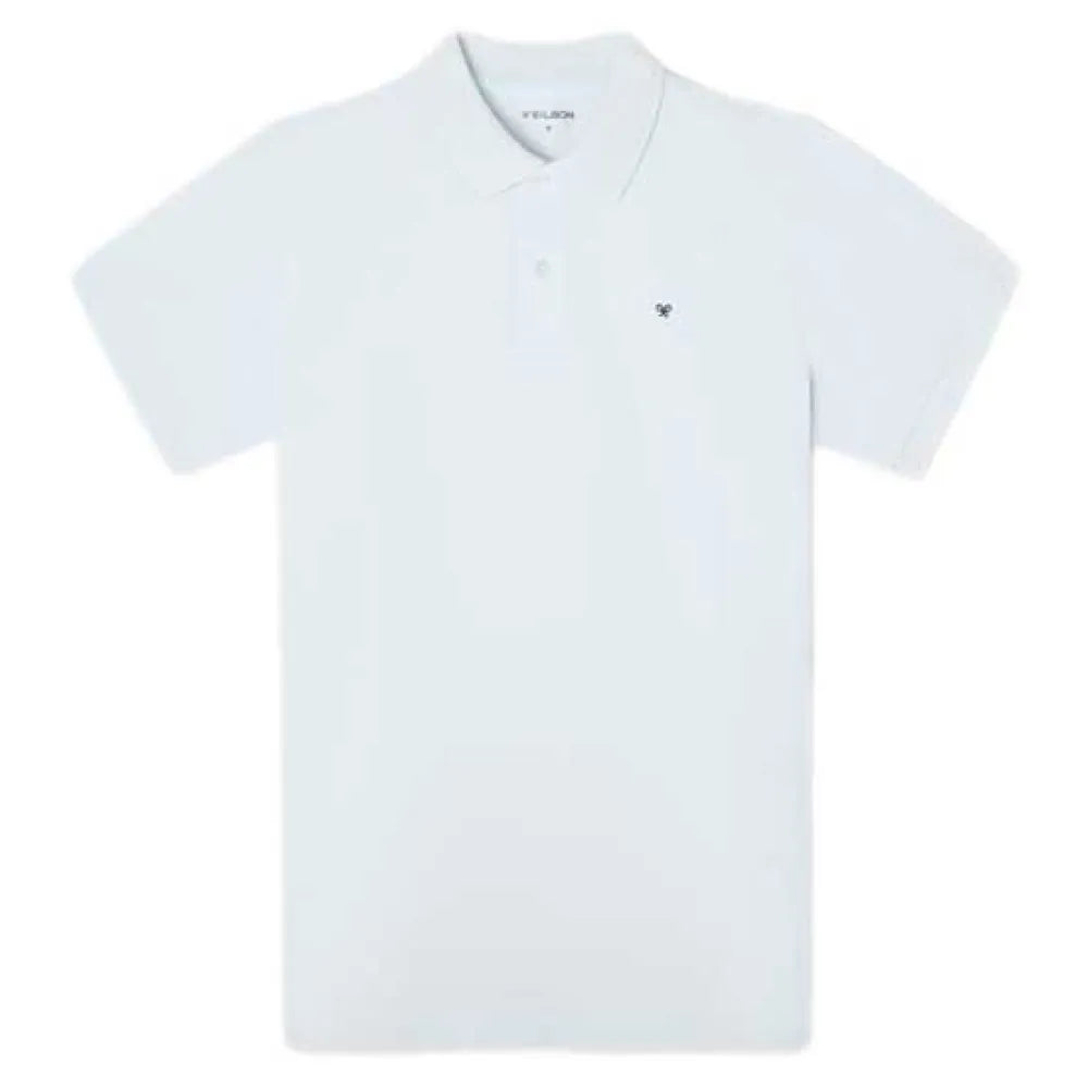 Silbon Liso Celeste short sleeve polo
