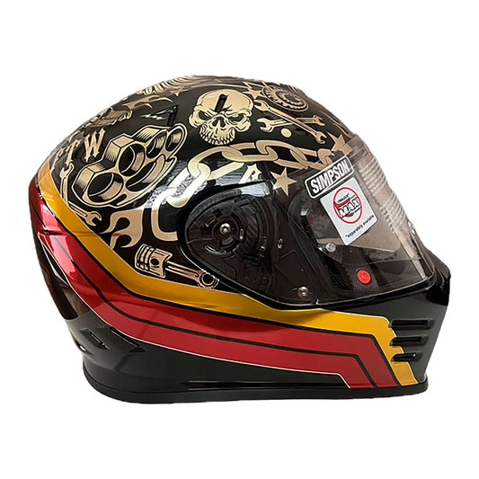Simpson Venom Tattoo full face helmet