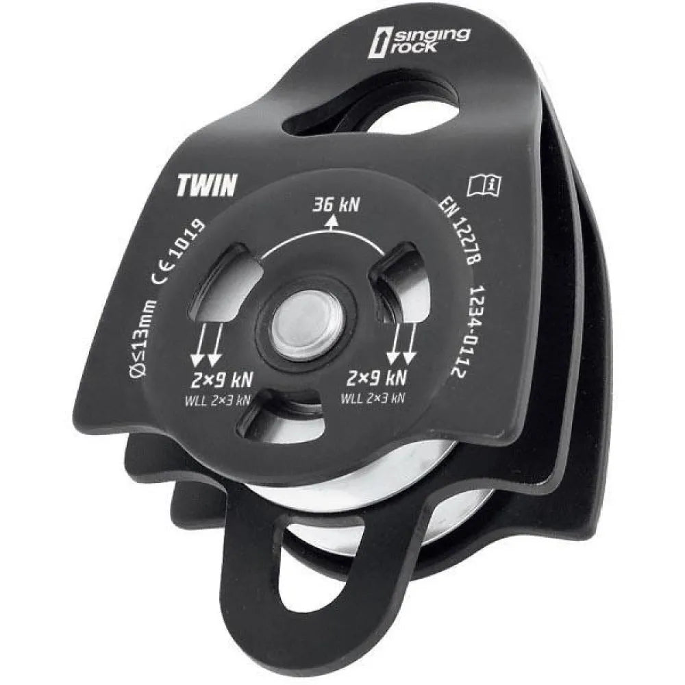 Singing rock Twin pulley