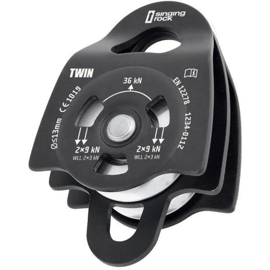 Singing rock Twin pulley