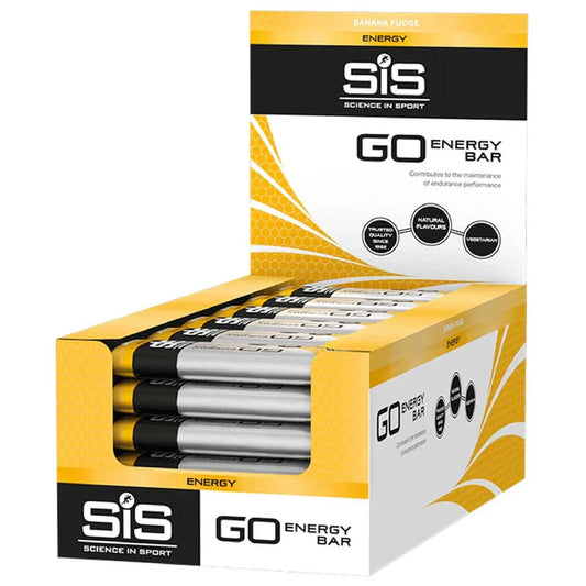 SIS Go energy bars box banana fudge 40g 30 units