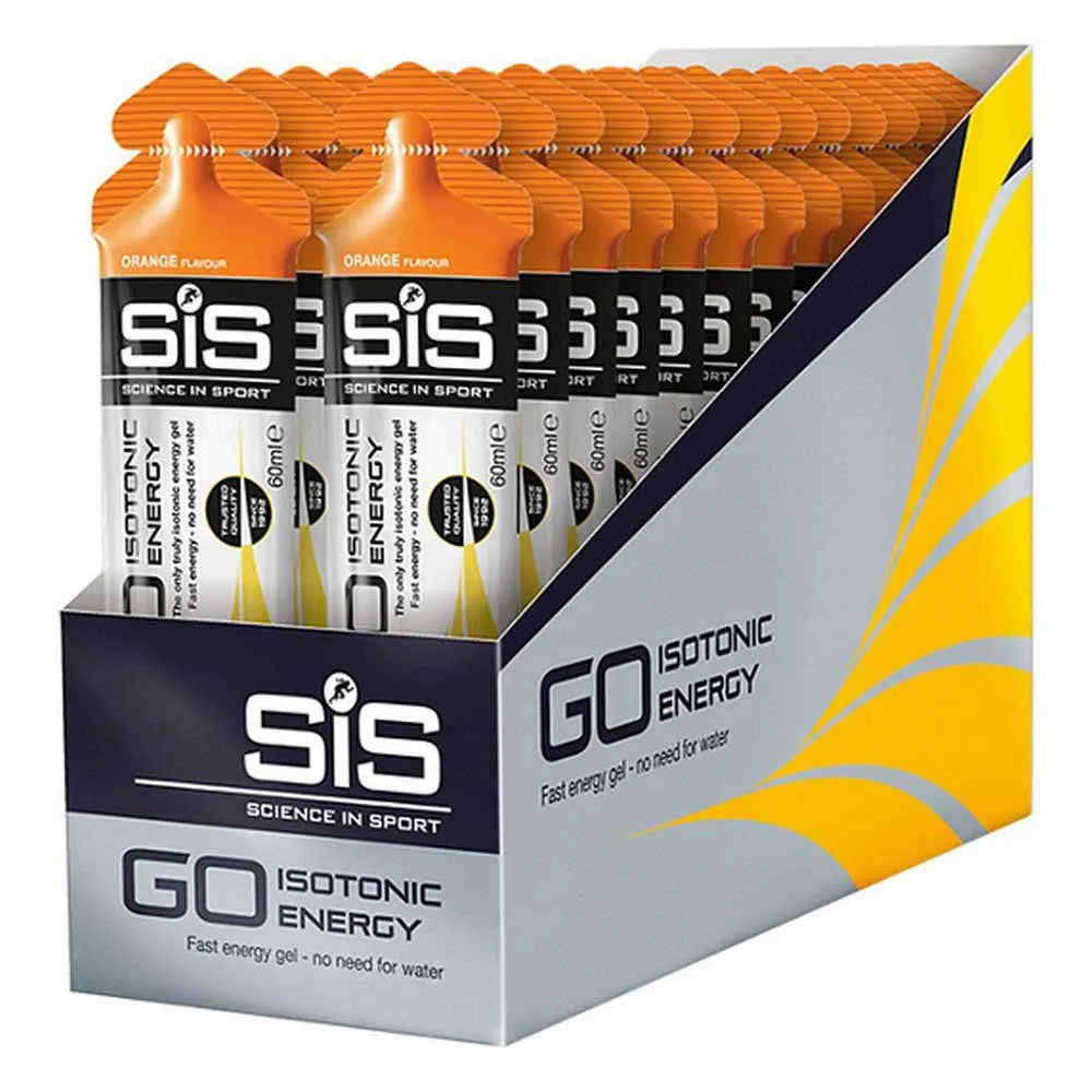 SIS Go energy gels box orange 60ml 30 units