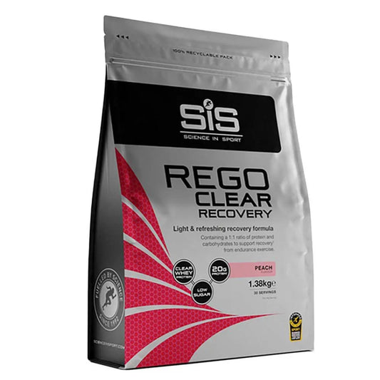 SIS Rego Clear recovery drink powder peach 1.38kg