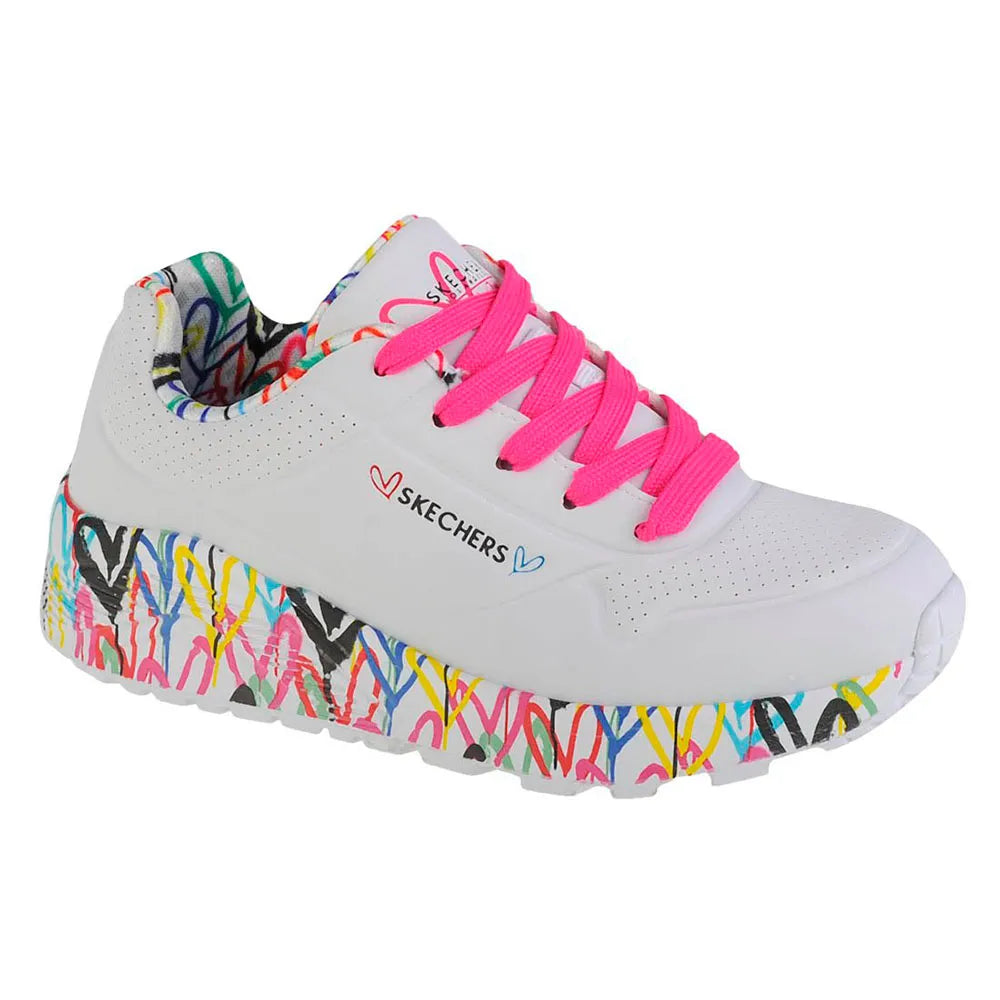 Skechers Street UNO Lite Lovely Luv trainers