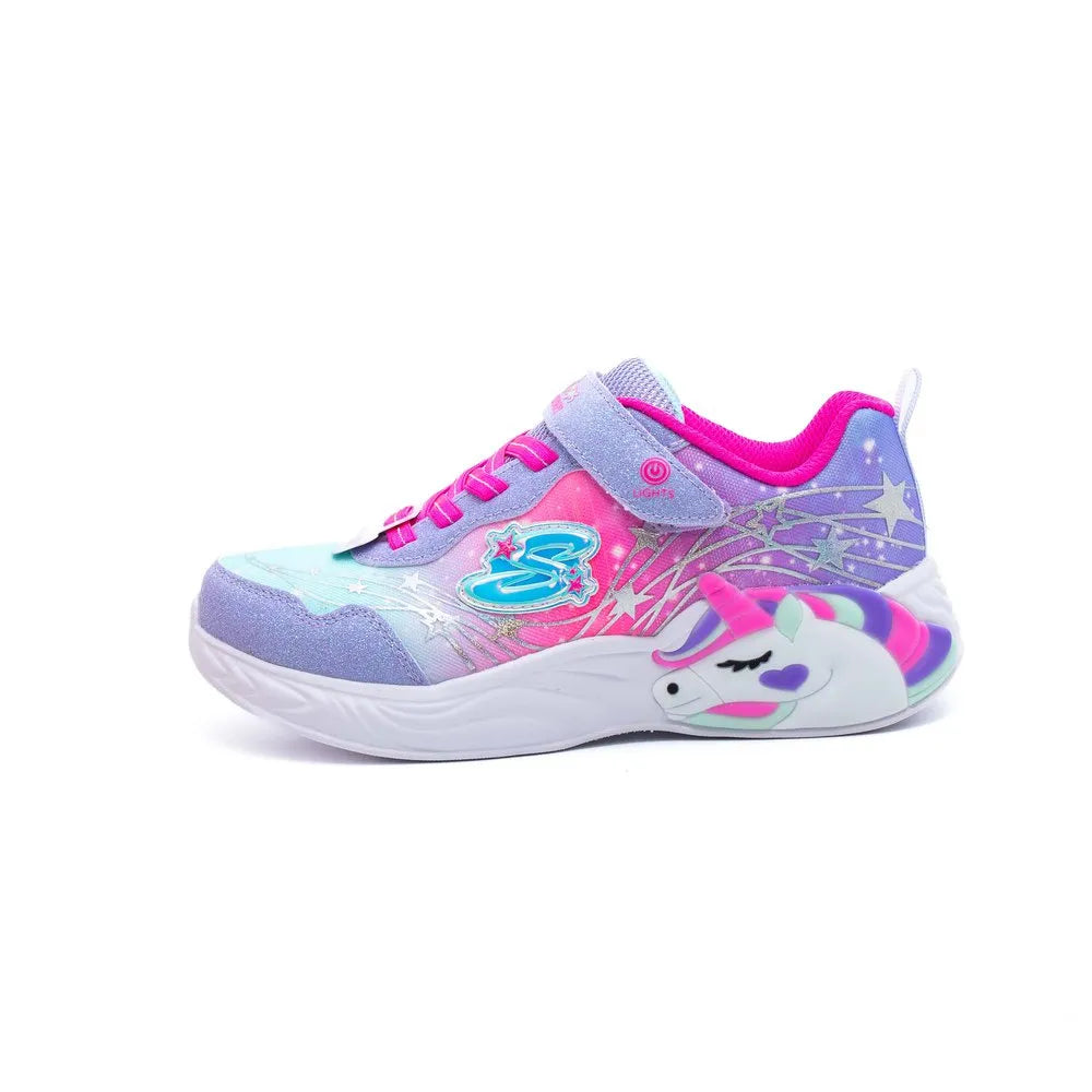 Skechers Unicorn Dreams Wishful Magic slip-on trainers