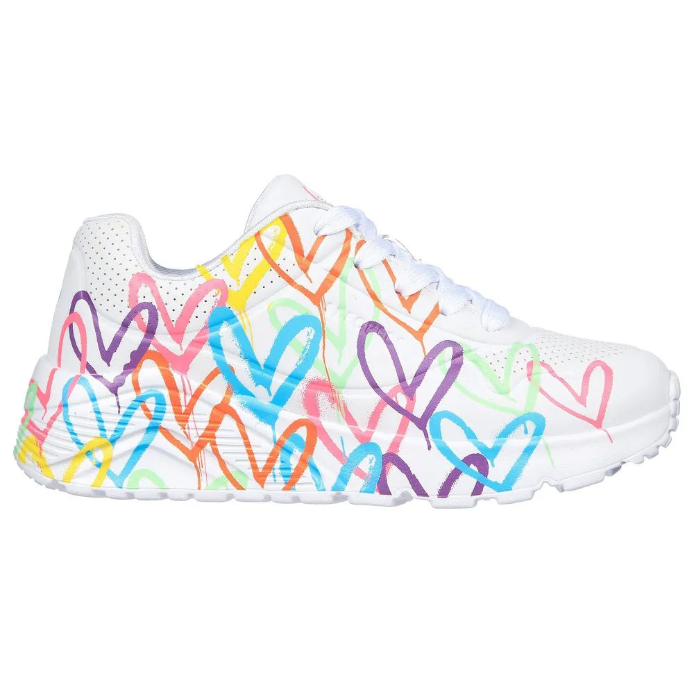 Skechers Uno Lite Spread The Love trainers