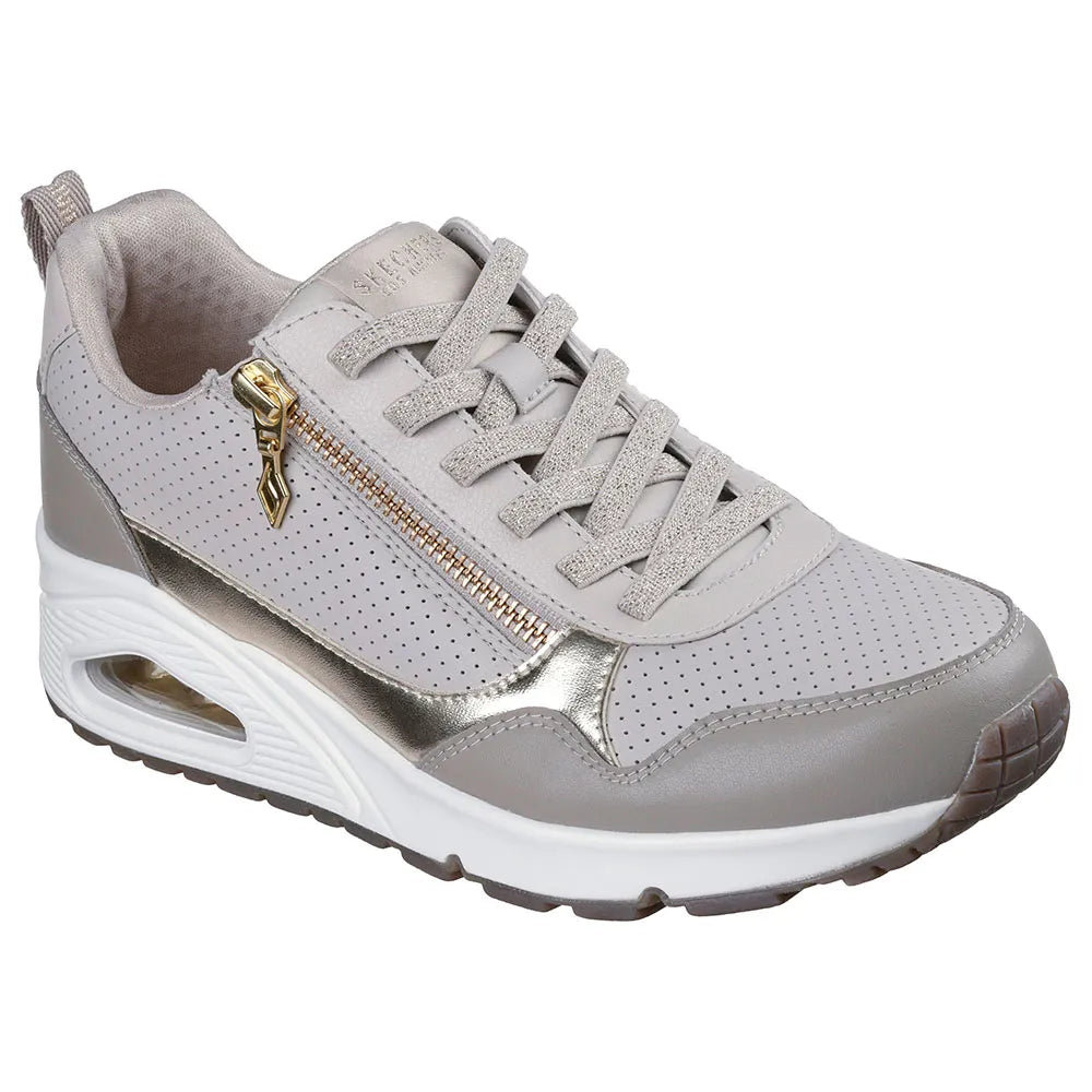 Skechers Uno Metallic Sliders trainers