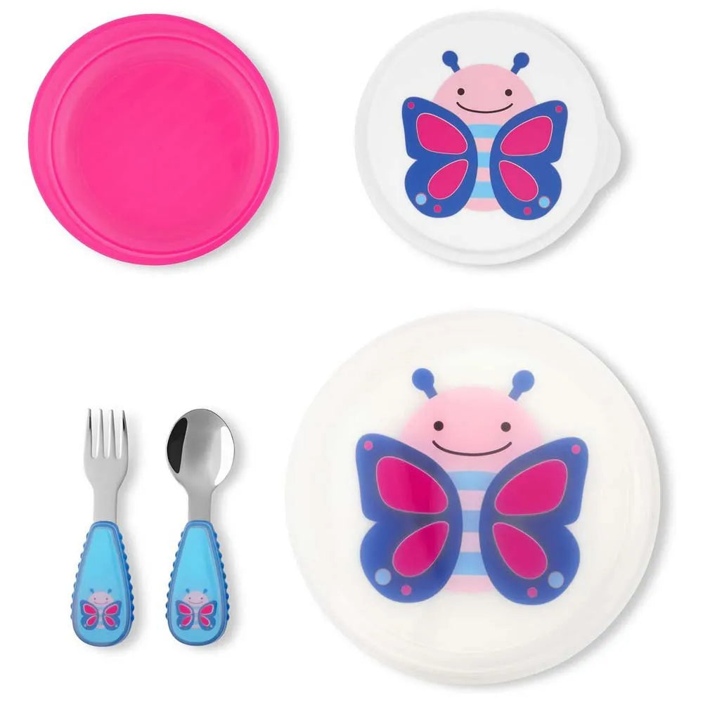 Skip hop Zoo Table Ready Mealtime unicorn cutlery set