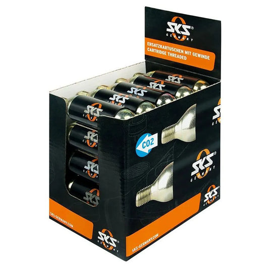 SKS Threaded CO2 cartridge 25 units