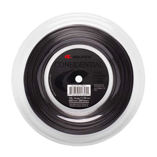 Solinco Confidential 16 200 m tennis reel string