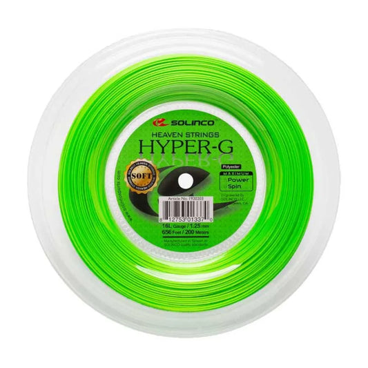 Solinco Hyper-g soft 200 m tennis reel string