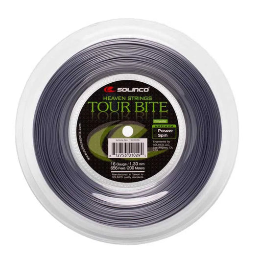 Solinco Tour bite 16 200 m tennis reel string