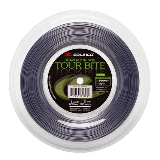 Solinco Tour bite 16l 200 m tennis reel string