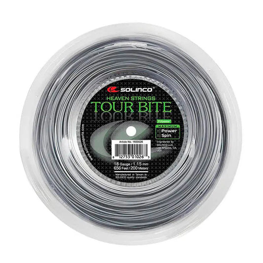 Solinco Tour bite 18 200 m tennis reel string