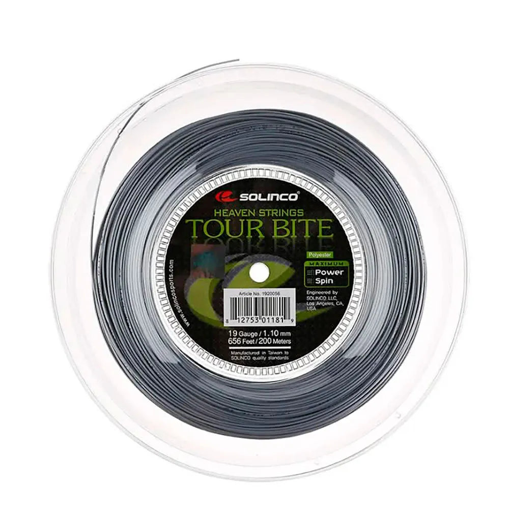 Solinco Tour bite 19 200 m tennis reel string