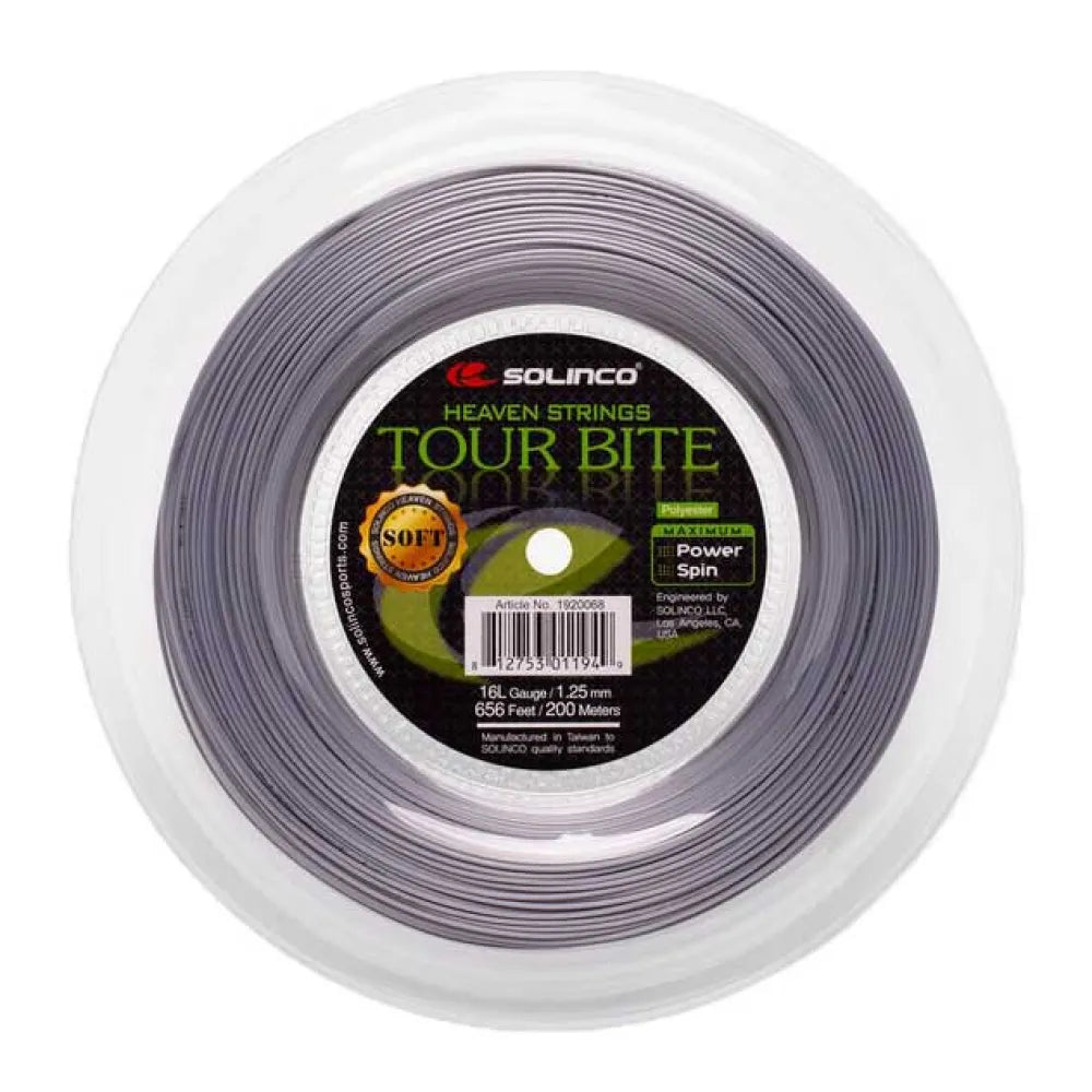 Solinco Tour bite soft 200 m tennis reel string
