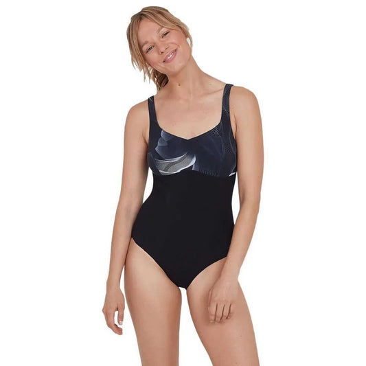 Speedo ContourLustre Printed swimsuit