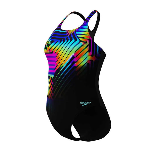 Speedo Digital Printed Medalist swimsuit