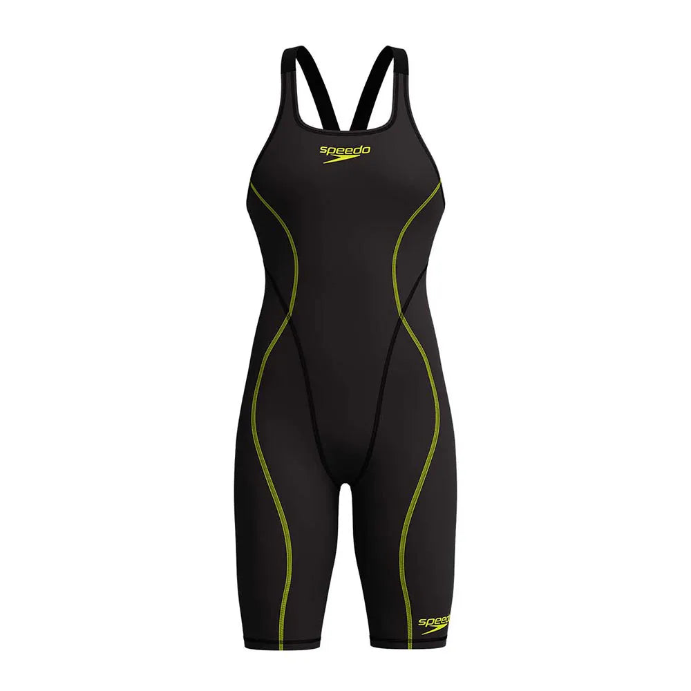 Speedo Fastskin HyperSpark Solid Openback Kneeskin swimsuit