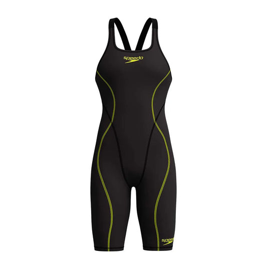 Speedo Fastskin HyperSpark Solid Openback Kneeskin swimsuit