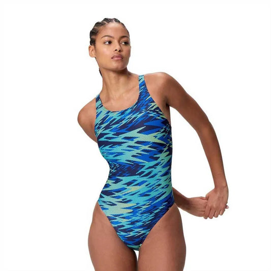 Speedo Hyperboom Print Medalist swimsuit
