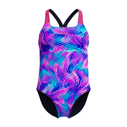 Speedo Print Powerback swimsuit